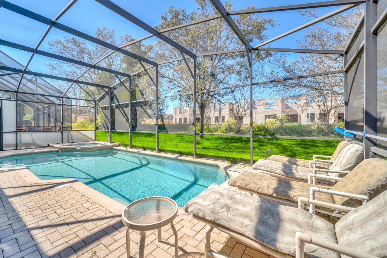 Near Disney! Spacious 5Br Resort Home With Private Pool, Hot Tub And Theater! Orlando Zewnętrze zdjęcie