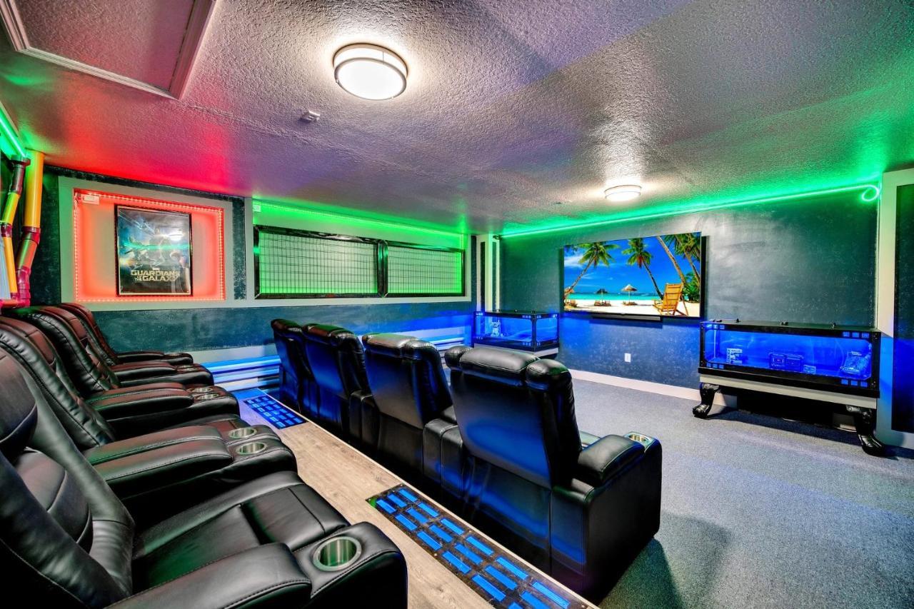 Near Disney! Spacious 5Br Resort Home With Private Pool, Hot Tub And Theater! Orlando Zewnętrze zdjęcie